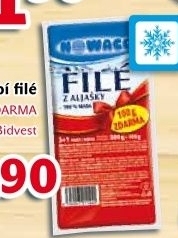 Filé z Aljašky mražené Nowaco
