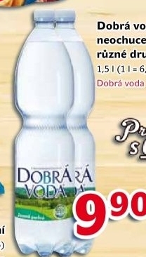 Přírodní voda Dobrá voda