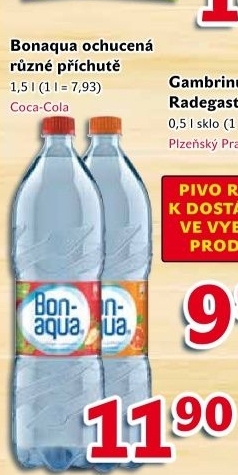 Ochucená voda Bonaqua