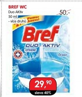 WC blok gelový Duo-Aktiv Bref