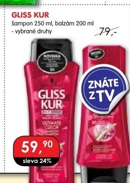 Šampon Gliss Kur Schwarzkopf