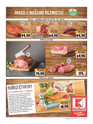 akční leták Kaufland 27.10.2016-2.11.2016