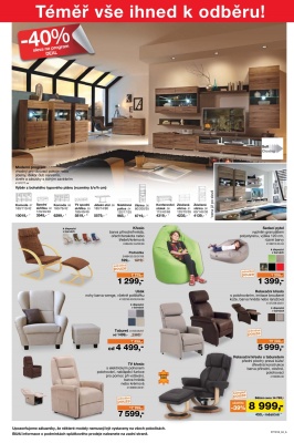 akční leták Sconto nábytek 26.10.2016-8.11.2016