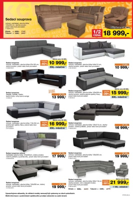 akční leták Sconto nábytek 26.10.2016-8.11.2016