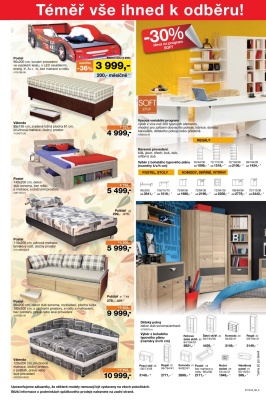 akční leták Sconto nábytek 26.10.2016-8.11.2016