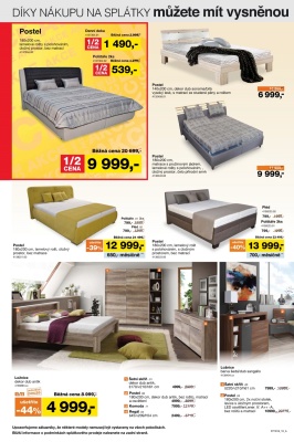 akční leták Sconto nábytek 26.10.2016-8.11.2016