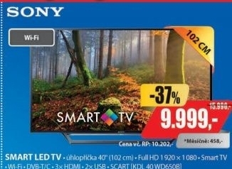 KDL 40WD650BFULL HD LED TV SONY