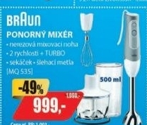 MQ 535 Sauce MIXÉR PONORNÝBRAUN