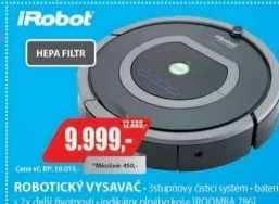 ROOMBA 786 ROBOTICKý VYSAVAČ IROBOT