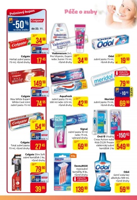 akční leták Teta drogerie 27.10.2016-5.11.2016