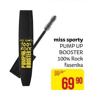 Řasenka Pump Up Booster 100% Rock Miss Sporty