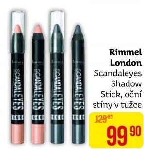 Oční stíny v tužce Shadow Stick Scandal Eyes Rimmel