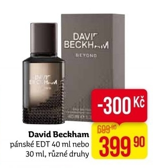Toaletní voda pánská David Beckham