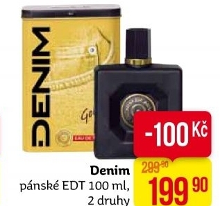 Toaletní voda pánská Denim