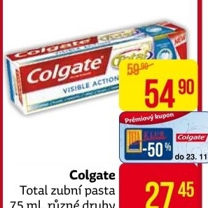 Pasta na zuby Total Colgate