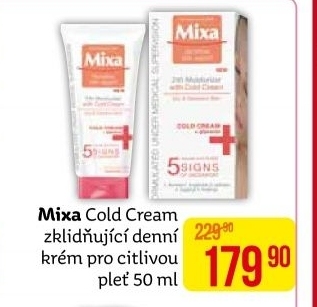 Krém pleťový hydratační 24H s Cold Cream Mixa