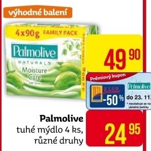 Tuhé mýdlo Palmolive