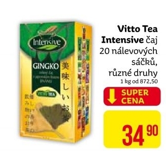 Čaj Intensive Vitto Tea