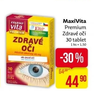 Doplněk stravy Zdravé oči Maxivita Premium