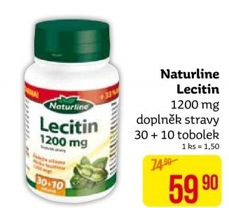 Doplněk stravy Lecitin Naturline