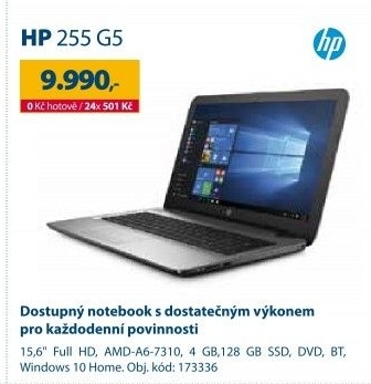 Notebook HP 255 G5