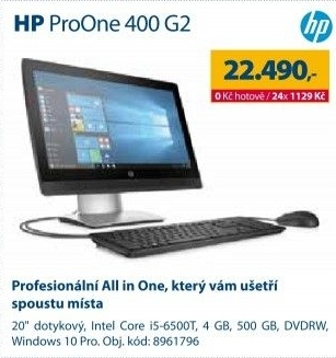 Počítač HP ProOne 400 G2
