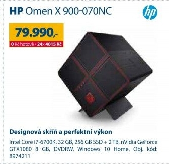 Stolní herní počítač HP Omen X 900-070NC