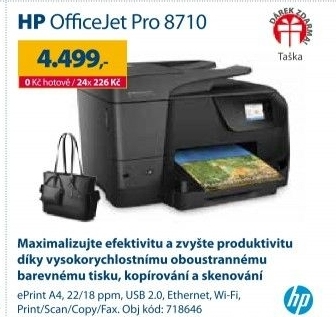 Tiskárna HP OfficeJet Pro 8710