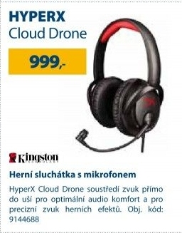 Herní headset Kingston HyperX Cloud Drone