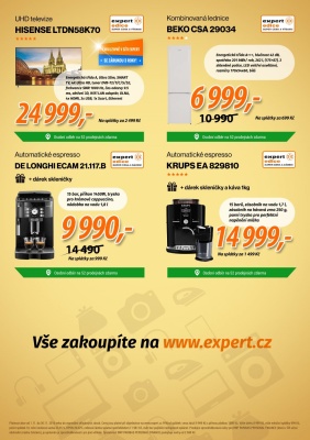 akční leták Expert elektro 1.11.2016-30.11.2016