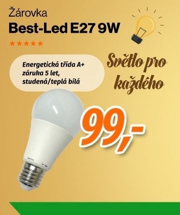 Best-Led E27 9W