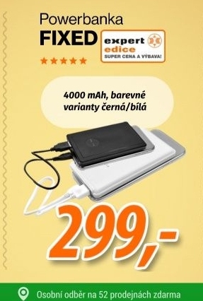 Powerbanka Fixed