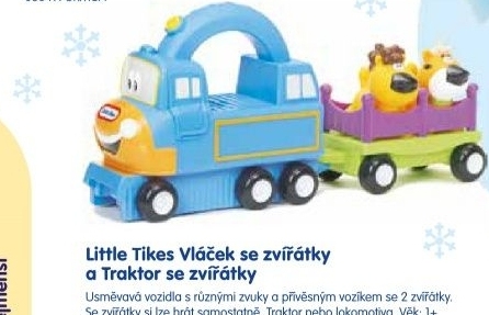 Little Tikes Vláček se zvířátky