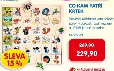Co kam patří - Krtek