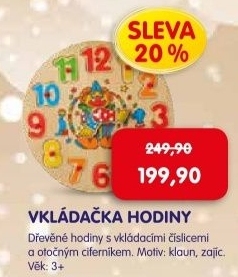 Vkládačka hodiny