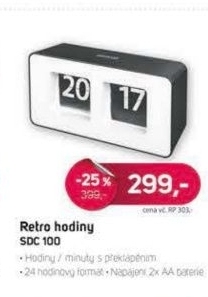 SDC 100 RETRO HODINY