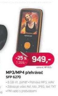 SFP 6270 OR8GB MP3/MP4