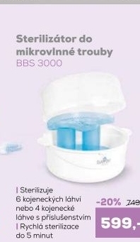 BBS 3000 Sterilizátor do mikrovlnky
