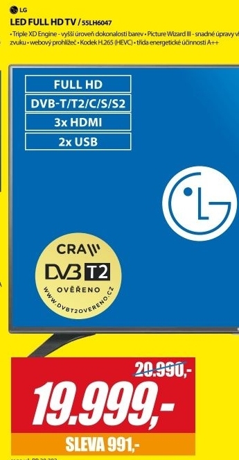 55LH6047LED FULL HD LCD TV