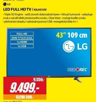 43LH510VLED FULL HD LCD TV