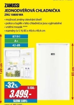 ZRG 10800 WA CHLADNIČKA
