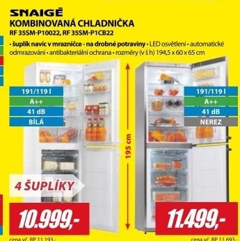 RF 35SM-P10022 CHLADNIČKA KOMBI.