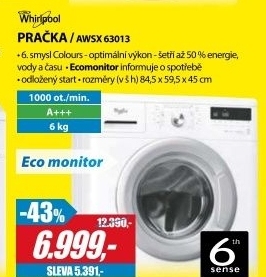 AWSX 63013 PRAČKA