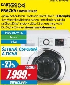 D HB1422 DIRECT DRIVE 9kg A+++