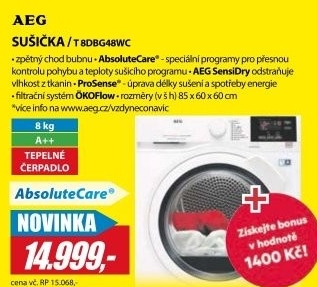 T 8DBG48WC SUŠIČKA PRÁDLA