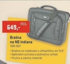YBN 1521 Indiana NB Brašna 15.6´