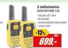 SMR 120 TWIN RADIOSTANICE 5 km
