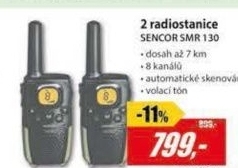 SMR 130 TWIN RADIOSTANICE 7 km