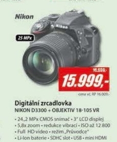 D3300 + 18-105 VR