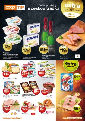 akční leták COOP 2.11.2016-15.11.2016